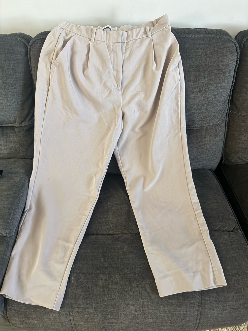 Abercrombie & Fitch Women’s Curve Love Tan Trousers